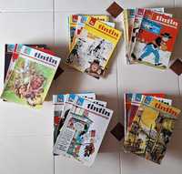 Revistas Tintin - lote 143 revistas