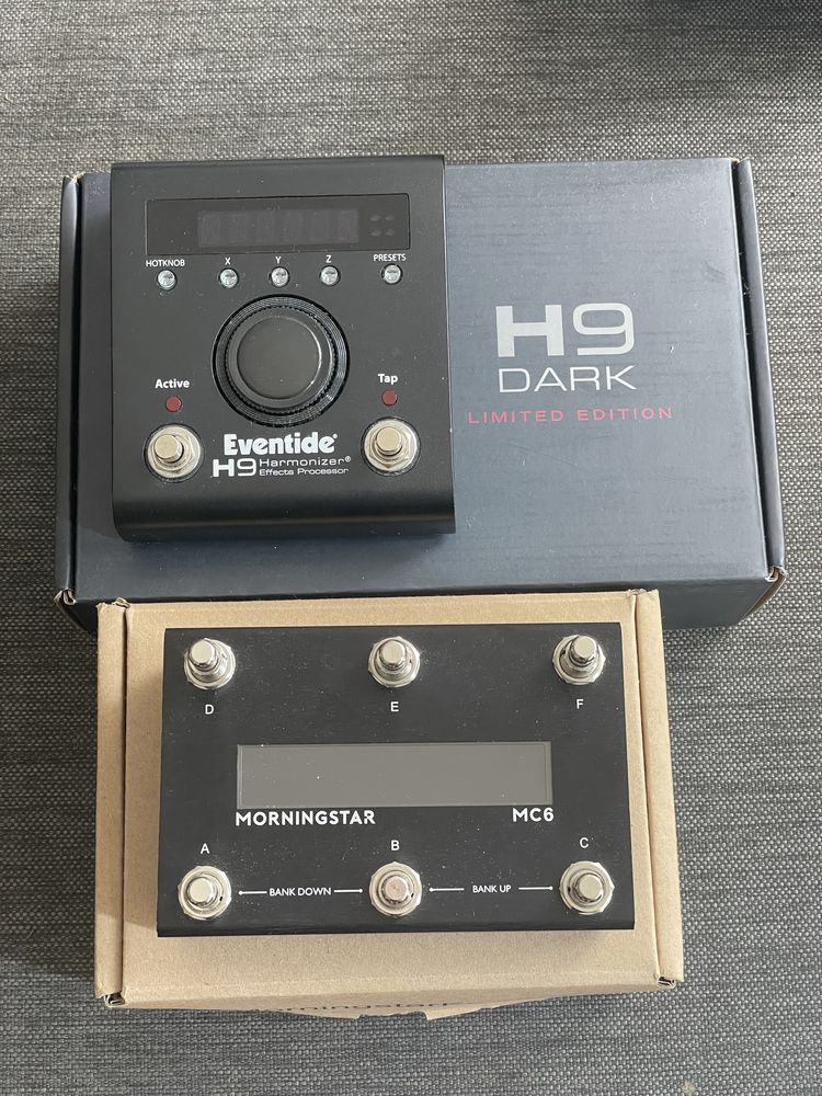 Eventide H9 MAX + Morningstar MC6