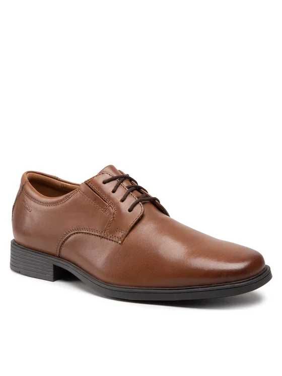 Туфлі дербі Clarks Tilden Plain 261300977 Коричневий EU 44.5