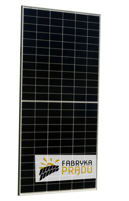 Panele fotowoltaiczne 530W Panel Full Black oraz Srebrna rama. Od ręki