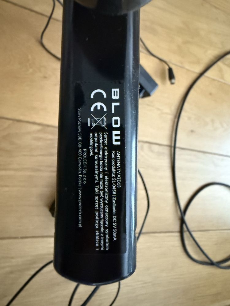 Dekoder dvbt + antena pokojowa