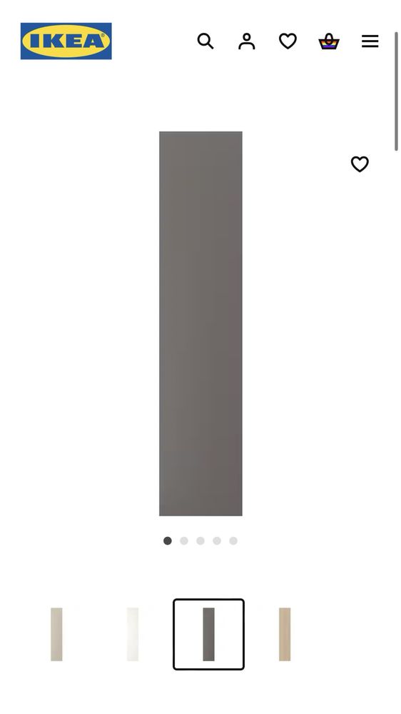 FORSAND Portas c/dobradiças [Ikea]