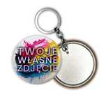 Metalowy BRELOK do kluczy z Twoim własnym zdjęciem! - 2 sztuki