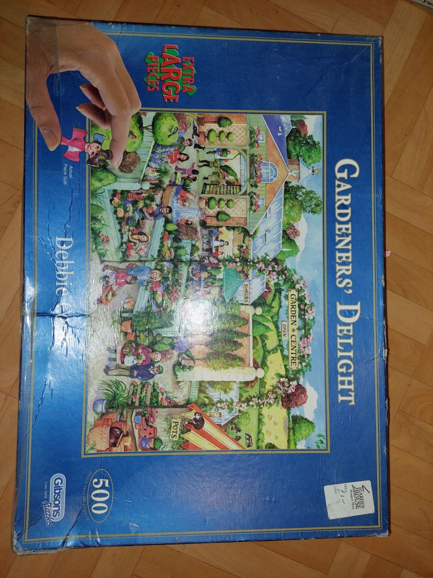 puzzle 500 elementów Bebbie Cook Gardeners Delight