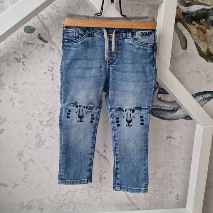 Spodnie jeansy H&M 92