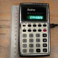 Kalkulator Santron 523R sprawny styl PRL 1979