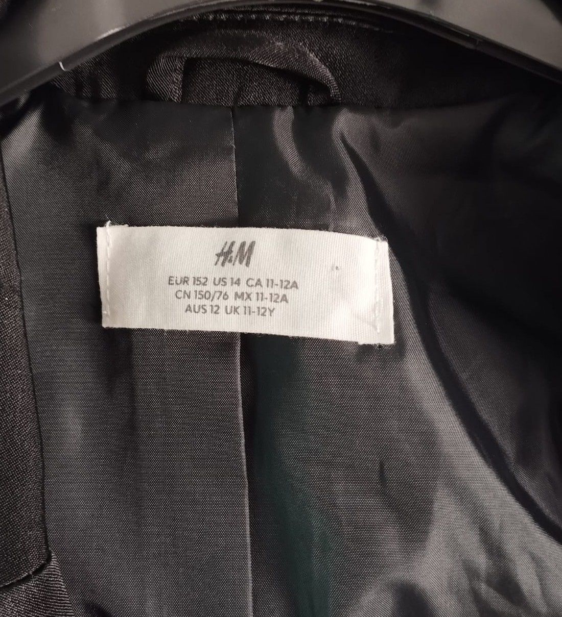 Marynarka dziewczęca żakiet oversize r. 152 h&m