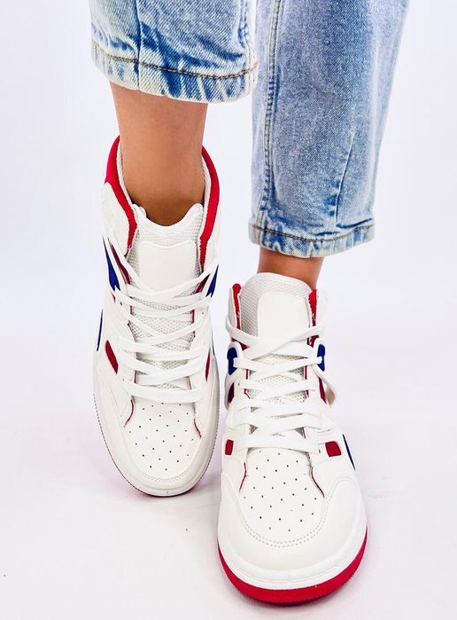 Buty Sportowe Za Kostkę Pall White Red