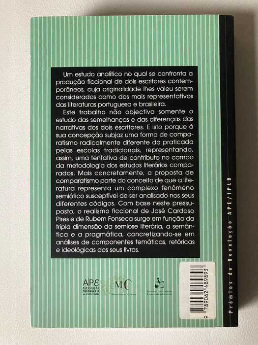 O Realismo na Ficção de José Cardoso Pires e de Rubem Fonseca