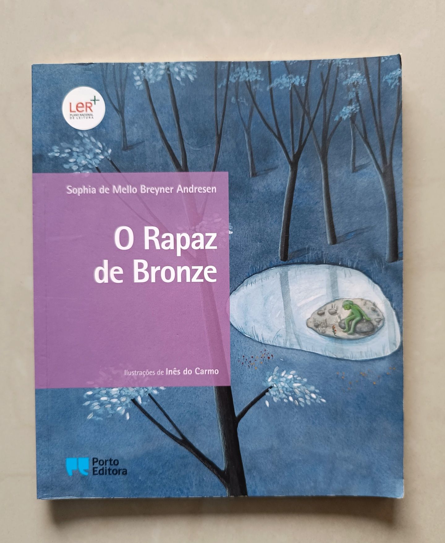 Livro "O Rapaz de Bronze"