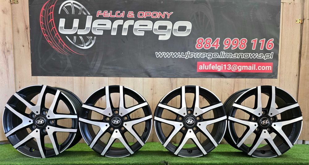 NOWE ALUFELGI HYUNDAI 16x5x114,3 - Elantra,i30,IONIQ,ix20,Kona,Tucson
