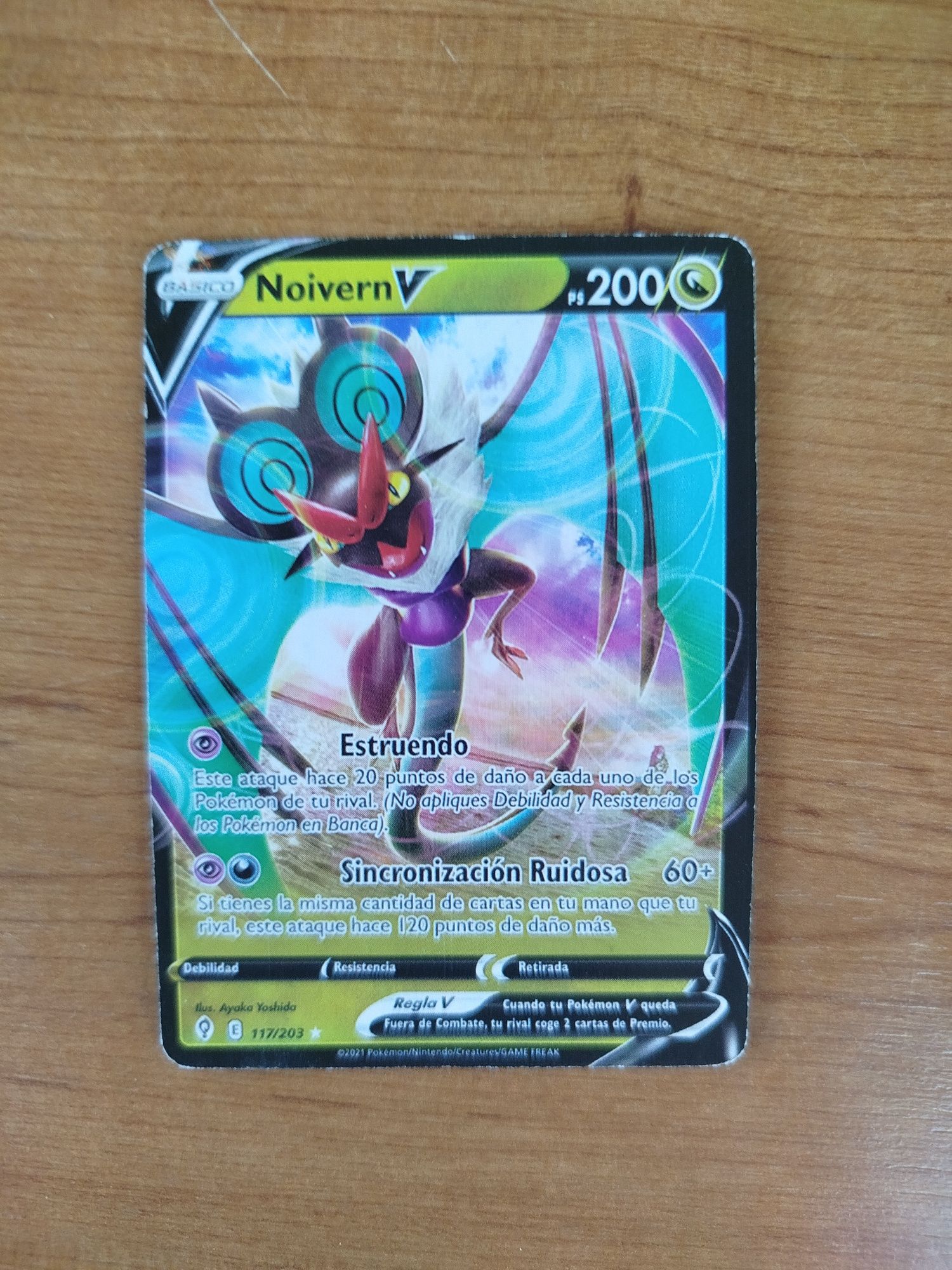 Carta Pokémon 2021