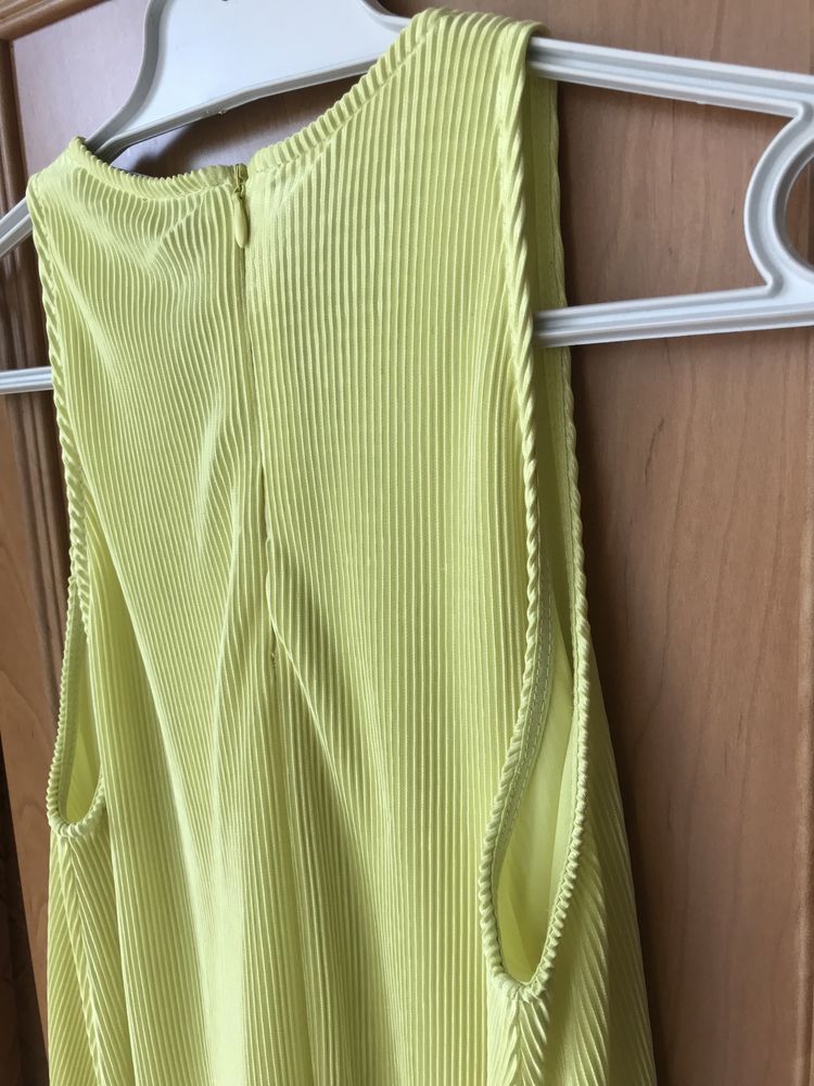 Nowa sukienka żółta, Xs, Mango