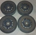 4 Felgi Stalowe + 4x Opony Zimowe Dunlop Winter Respone 2 175/65/R15