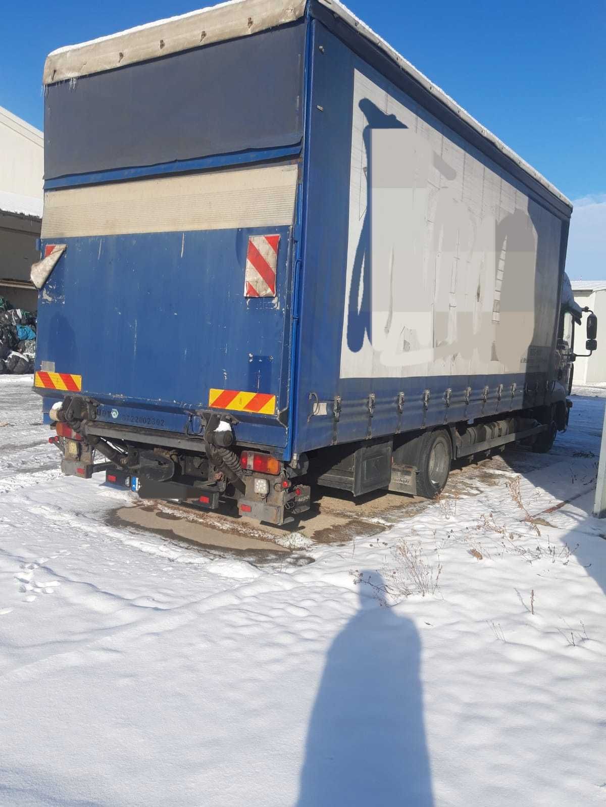 MAN 12.210 TGL E4 12.0t, wersja BB PLANDEKA WINDA