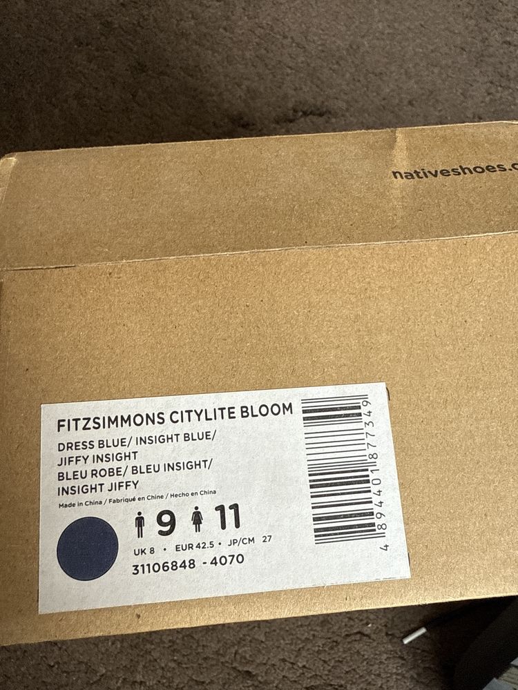 Buty Native Fitzsimmons citylite bloom 42,5 27cm