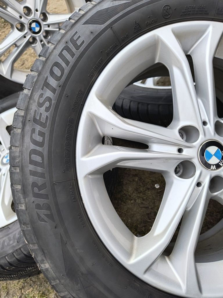 Alufelgi BWM /Opony zimowe Bridgestone 225/60 R18