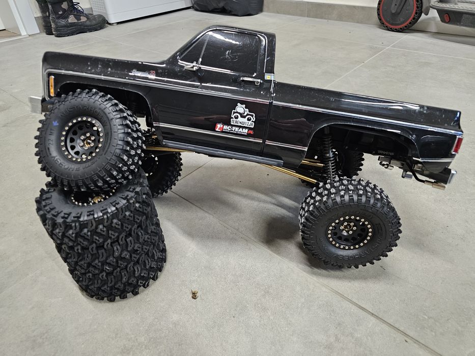 Traxxas TRX-4 High Trial Chevrolet K10, bardzo doinwestowany, okazja!