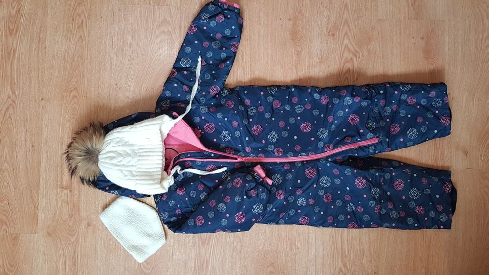 Демисезонный комбинезон зимний комбез комбiнезон грязепруф Lupilu 3/4г