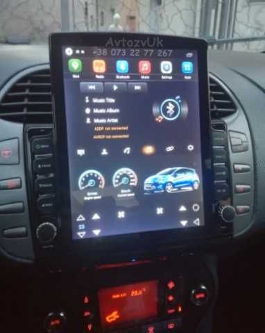 Магнитола BRAVO Fiat LINEA GRANDE PUNTO Линеа Браво CarPlay Android 14