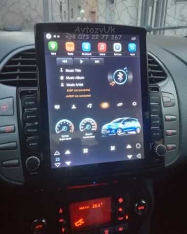 Магнитола BRAVO Fiat LINEA GRANDE PUNTO Линеа Браво CarPlay Android 13