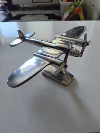 Samolot aluminium polerowane,dekoracja