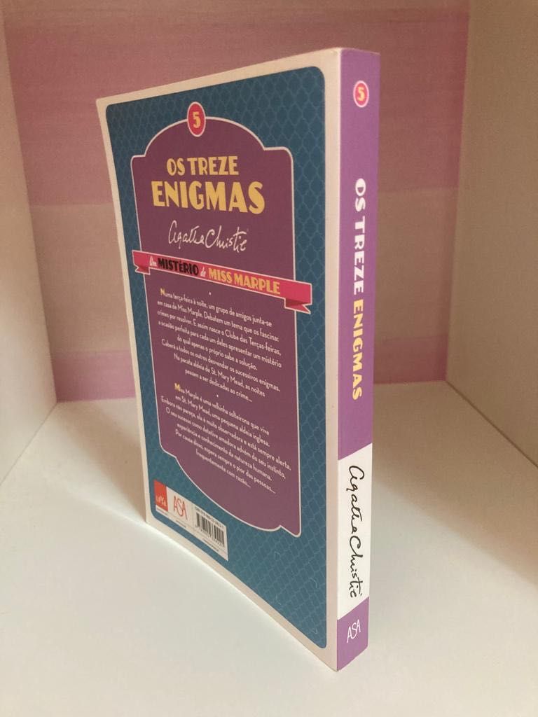 Livro: “Os treze enigmas- um mistério miss marple” Agatha Christie