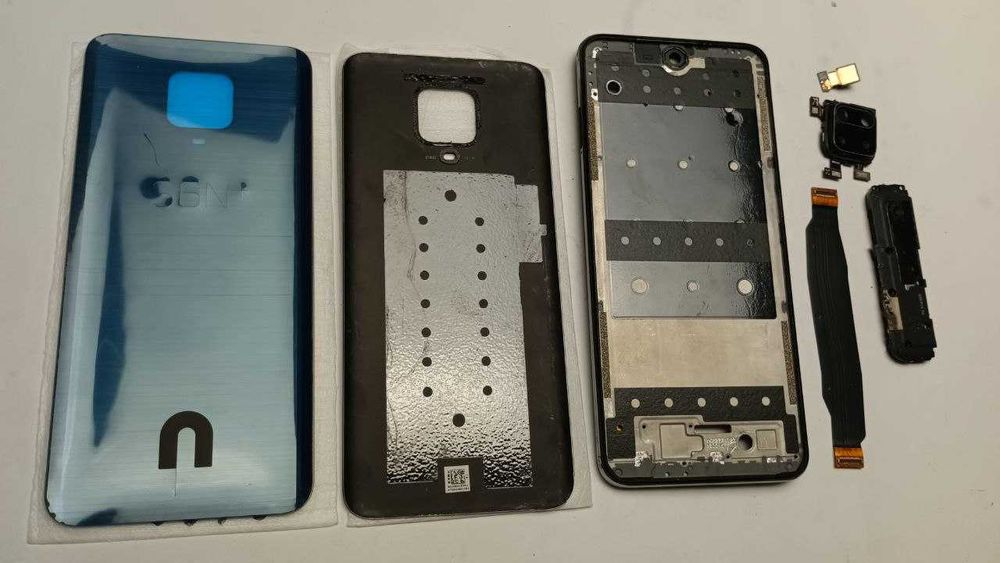 Разборка Xiaomi Redmi Note 9 Pro Note 9S запчасти крышка аккум динамик