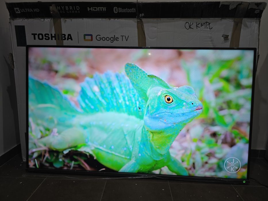 Telewizor marki TOSHIBA 55 cali SMART TV ,NOWY,  Google Tv