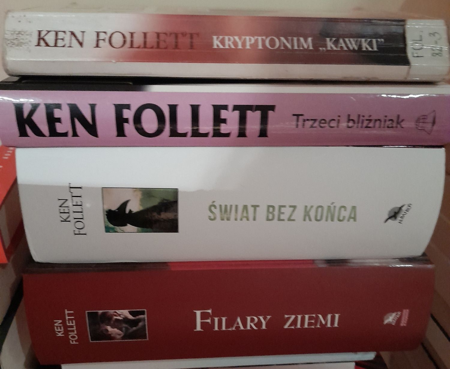 Ken Follett zestaw 4 szt