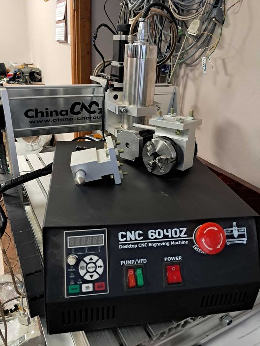 Używana frezarka CNC 6040Z  2.2kW FV-23%