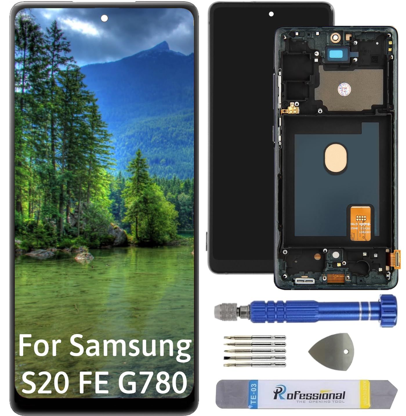 Int'x Wyświetlacz do Samsung S20 FE G780 G781 OLED LCD