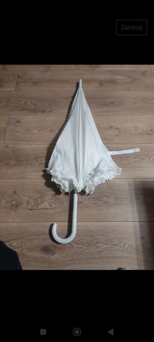 Parasol ślubny duży