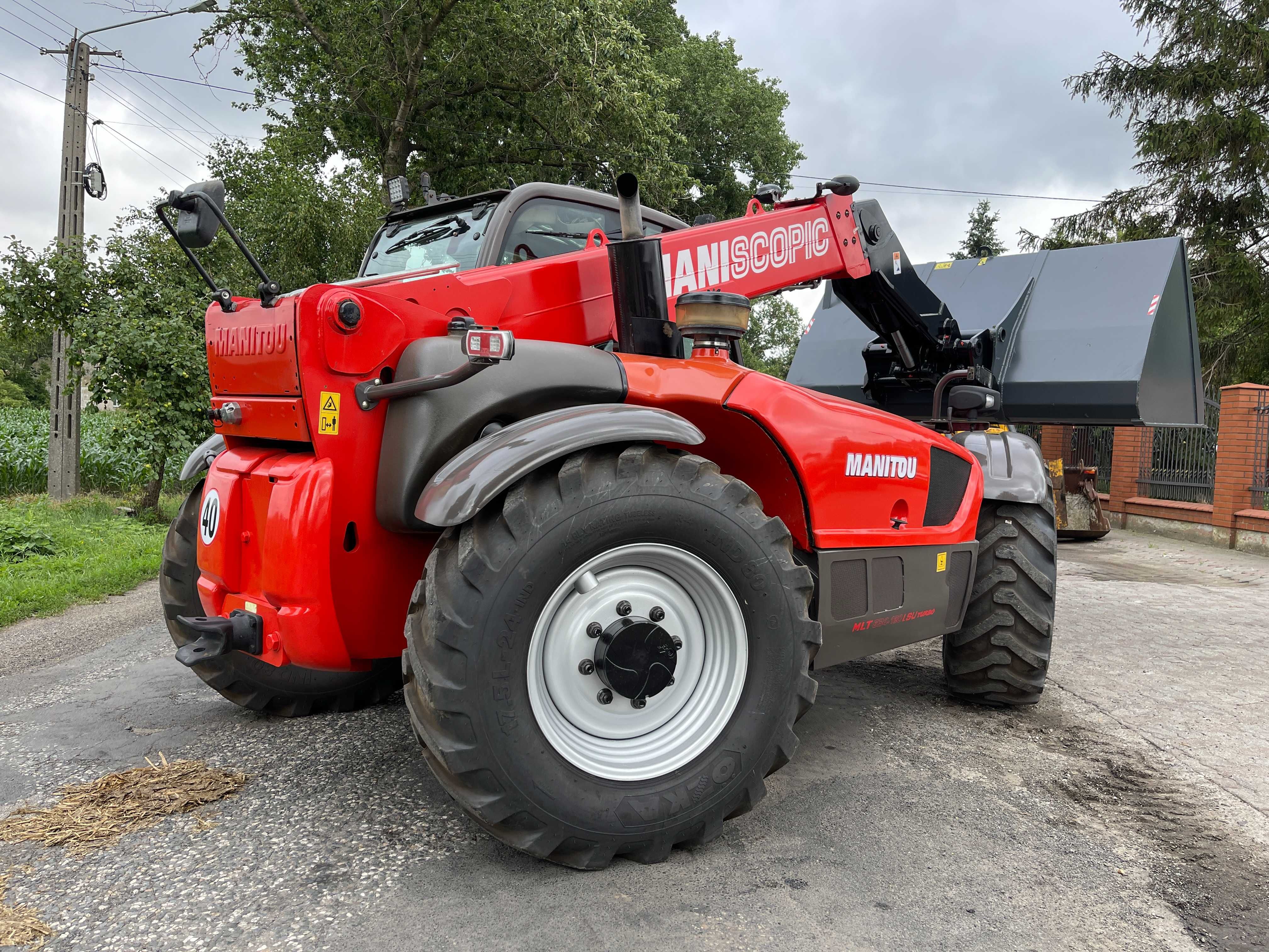 Ładowarka teleskopowa Manitou MLT 634 LSU*2013 ROK*Nowe opony*Piękna!