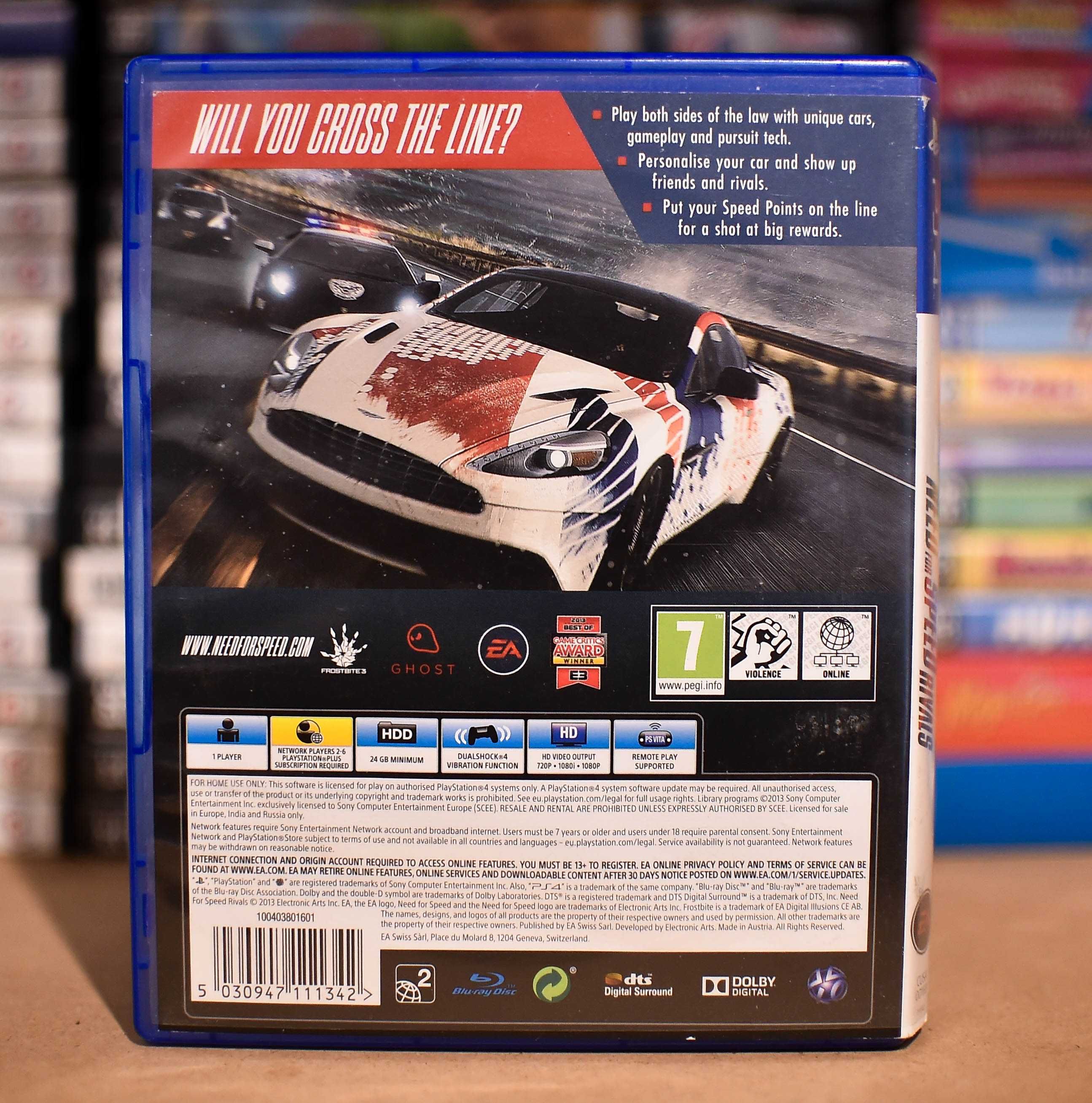 PS4 # Need For Speed Rivals