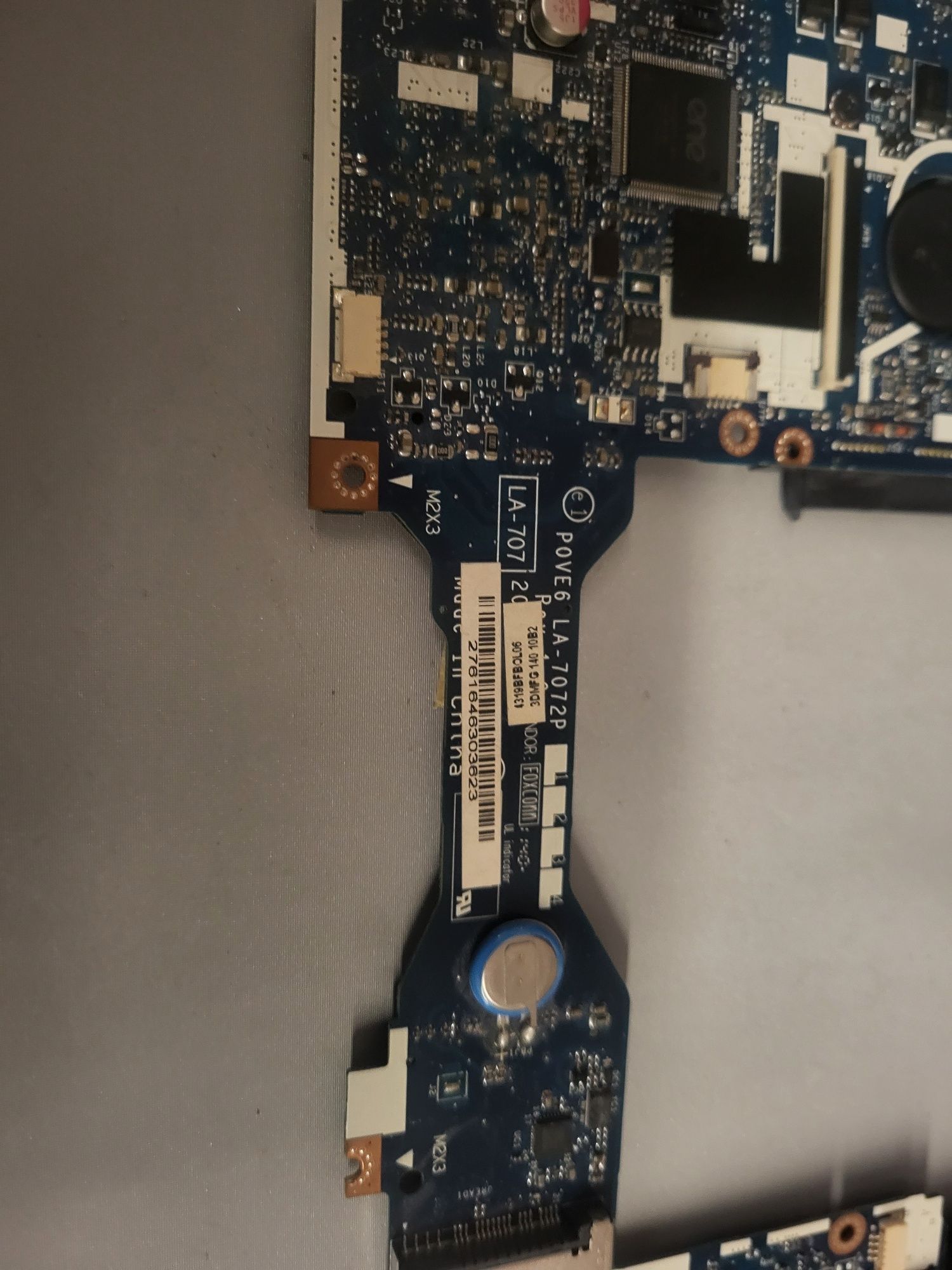 Sprzedam Płyte główną z procesorem do laptopa Acer Aspire one 522-C6D