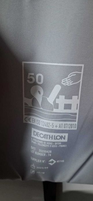 Colete salva vidas tamanho M - COmo novo