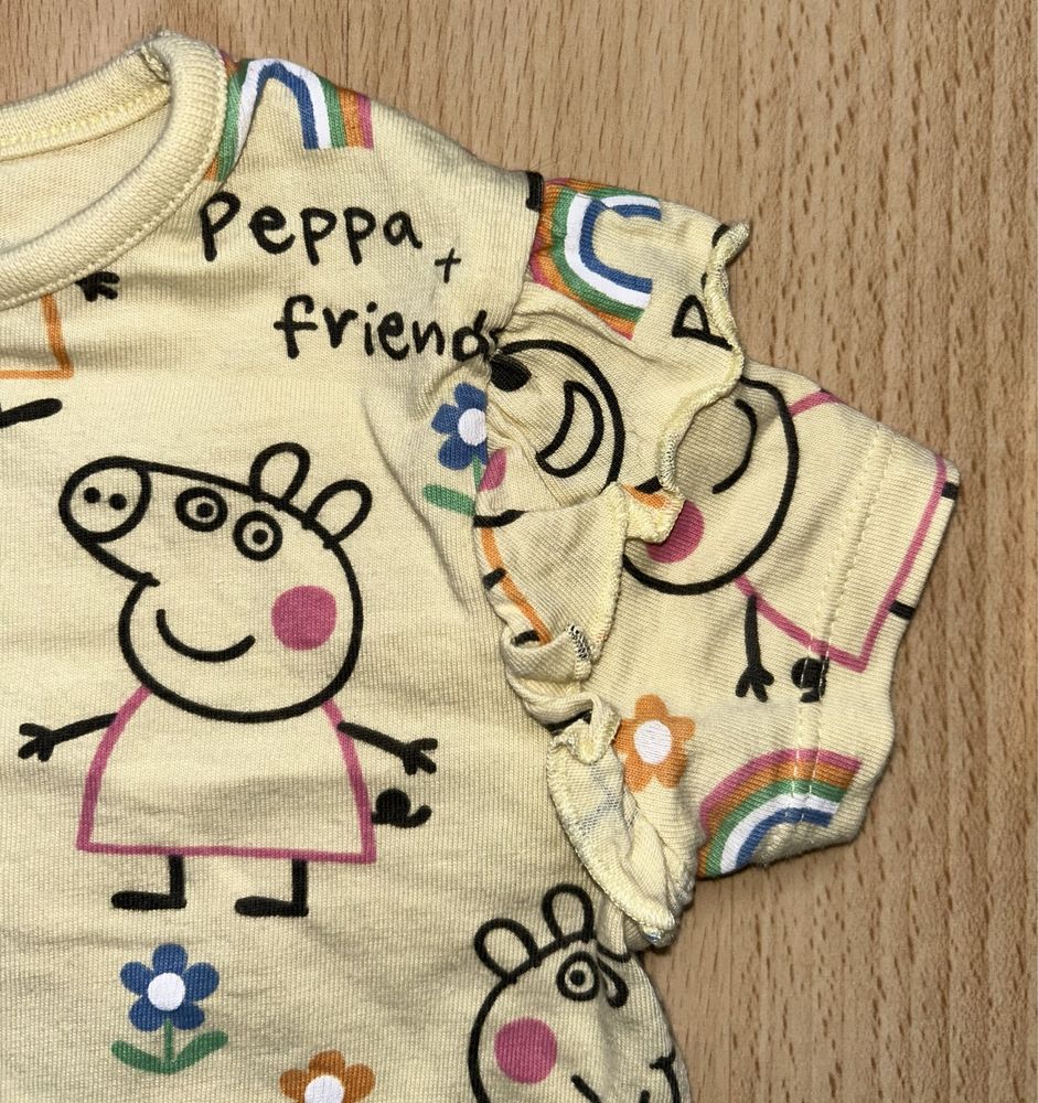 2x T-shirt dziewczęcy George Świnka Peppa