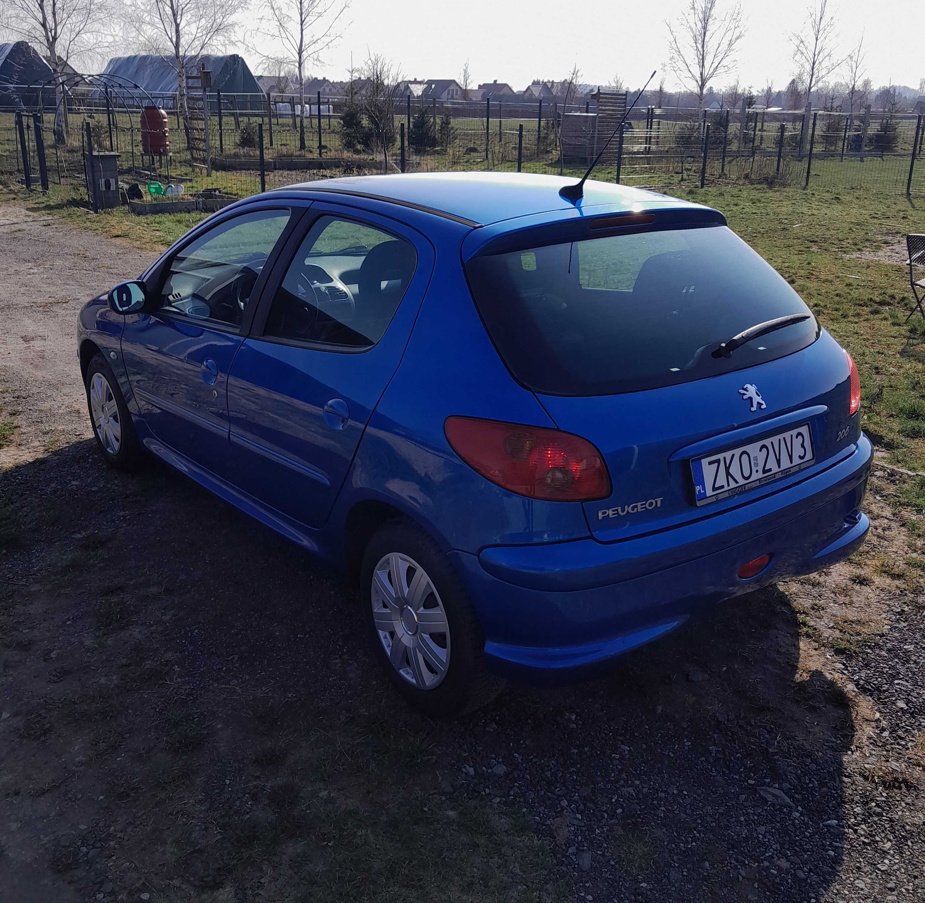 Peugeot 206 1.4 benzyna 75KM 2006 r