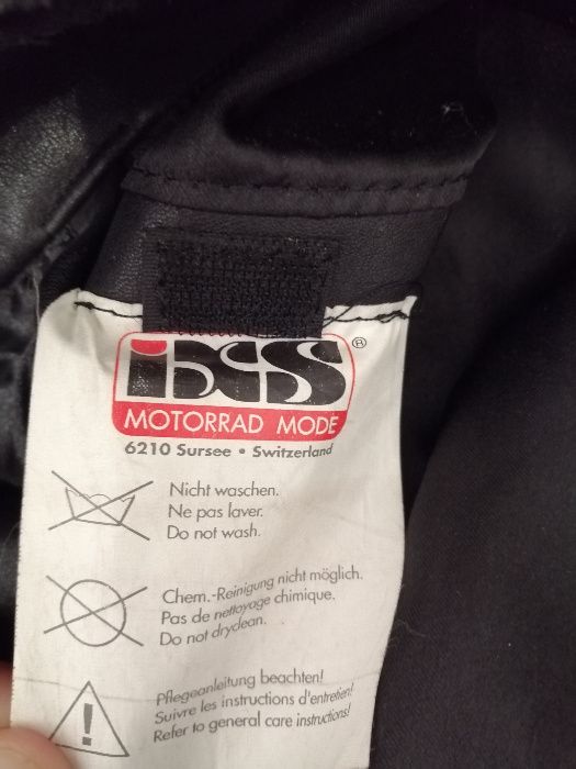 Kurtka motocyklowa skórzana rozmiar L męska