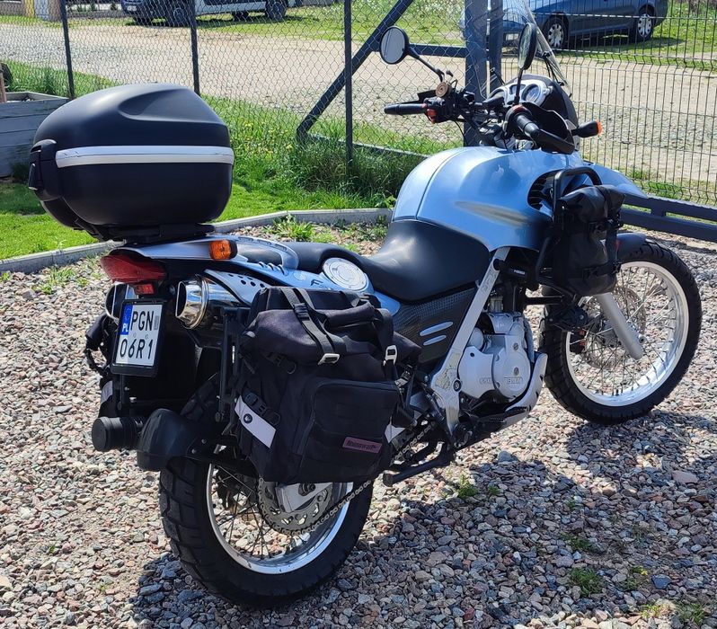 BMW F 650 GS kufer centralny, sakwy
