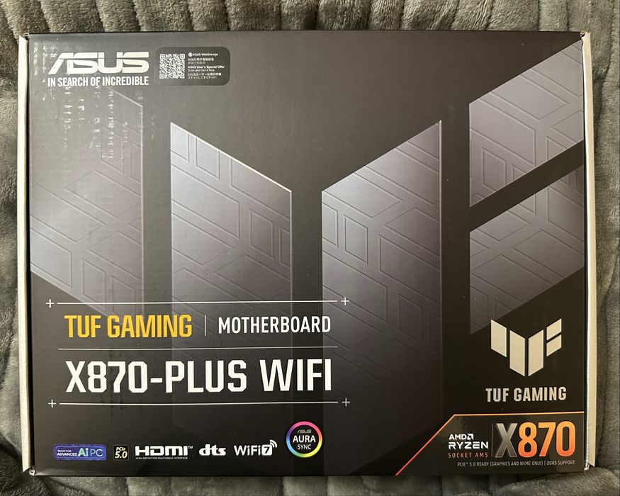 Материнська плата Asus TUF Gaming X870-PLUS WIFI