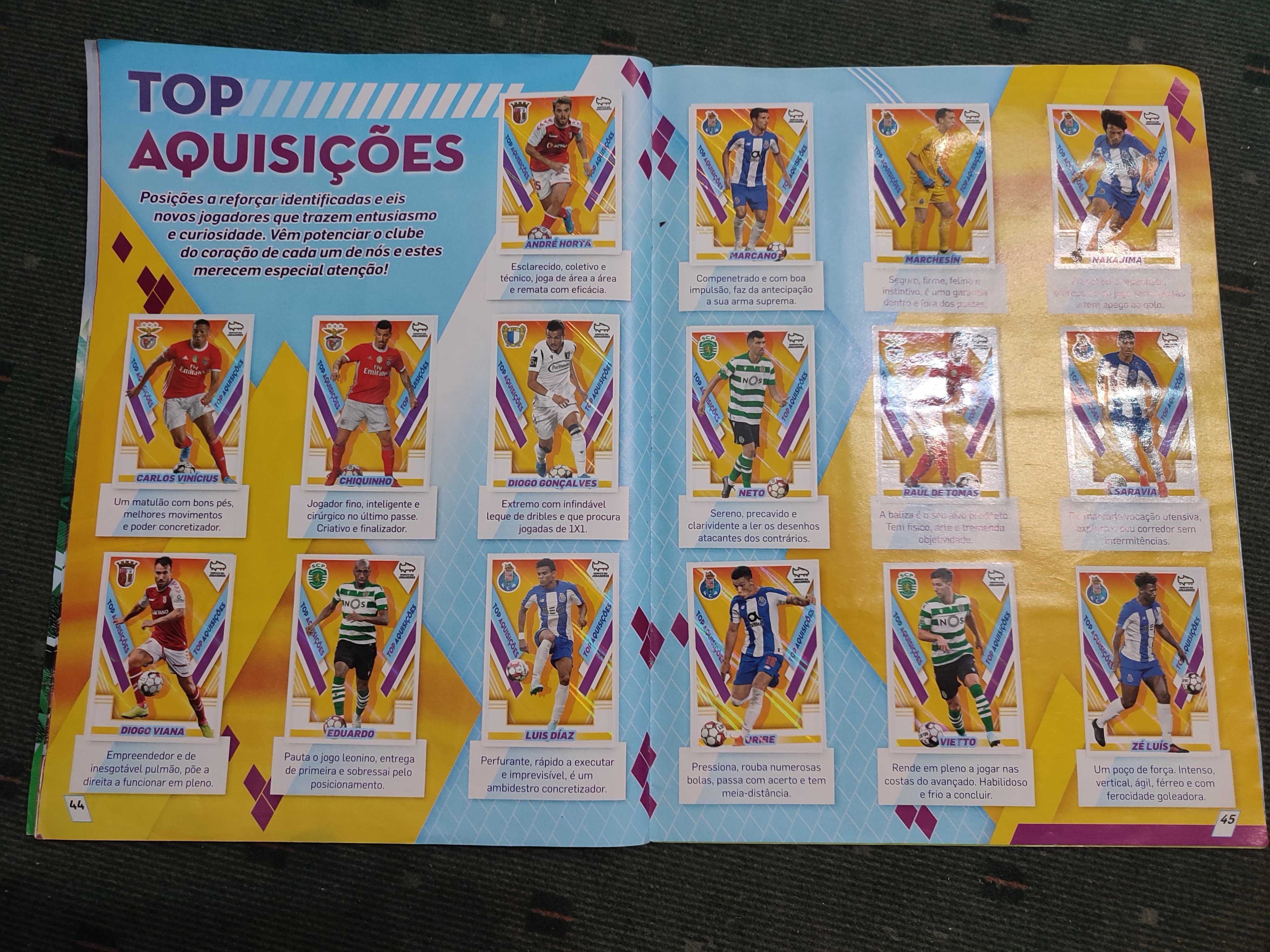 Caderneta de Cromos Futebol 2019/20 - Completa