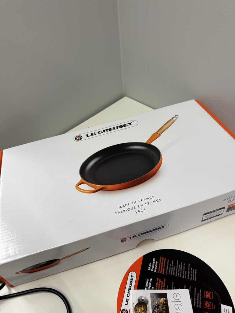 le creuset signature patelnia żeliwna 28 cm