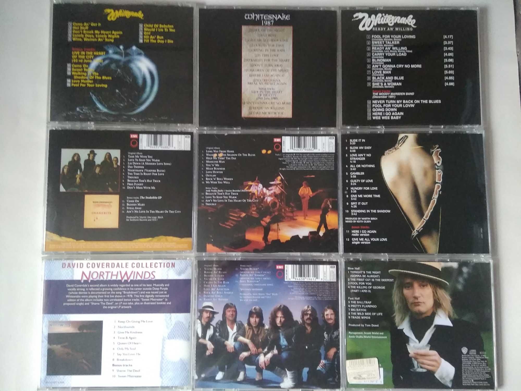 White Snake/OzzY Osbourne/Doors/cd.
