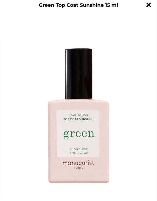 Manucurist Top Coat Sunshine 15ml