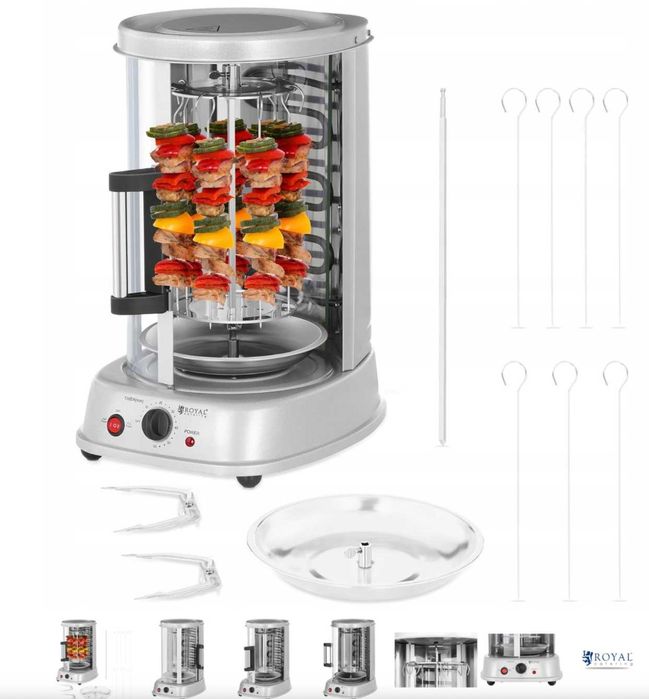 Sprzedam grill do Kebaba pionowy mini opiekacz ROYAL CATERING