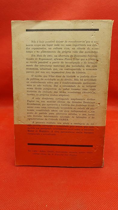 Livro - REF CXC - Arthur Taylor - As Grandes Doutrinas Económicas