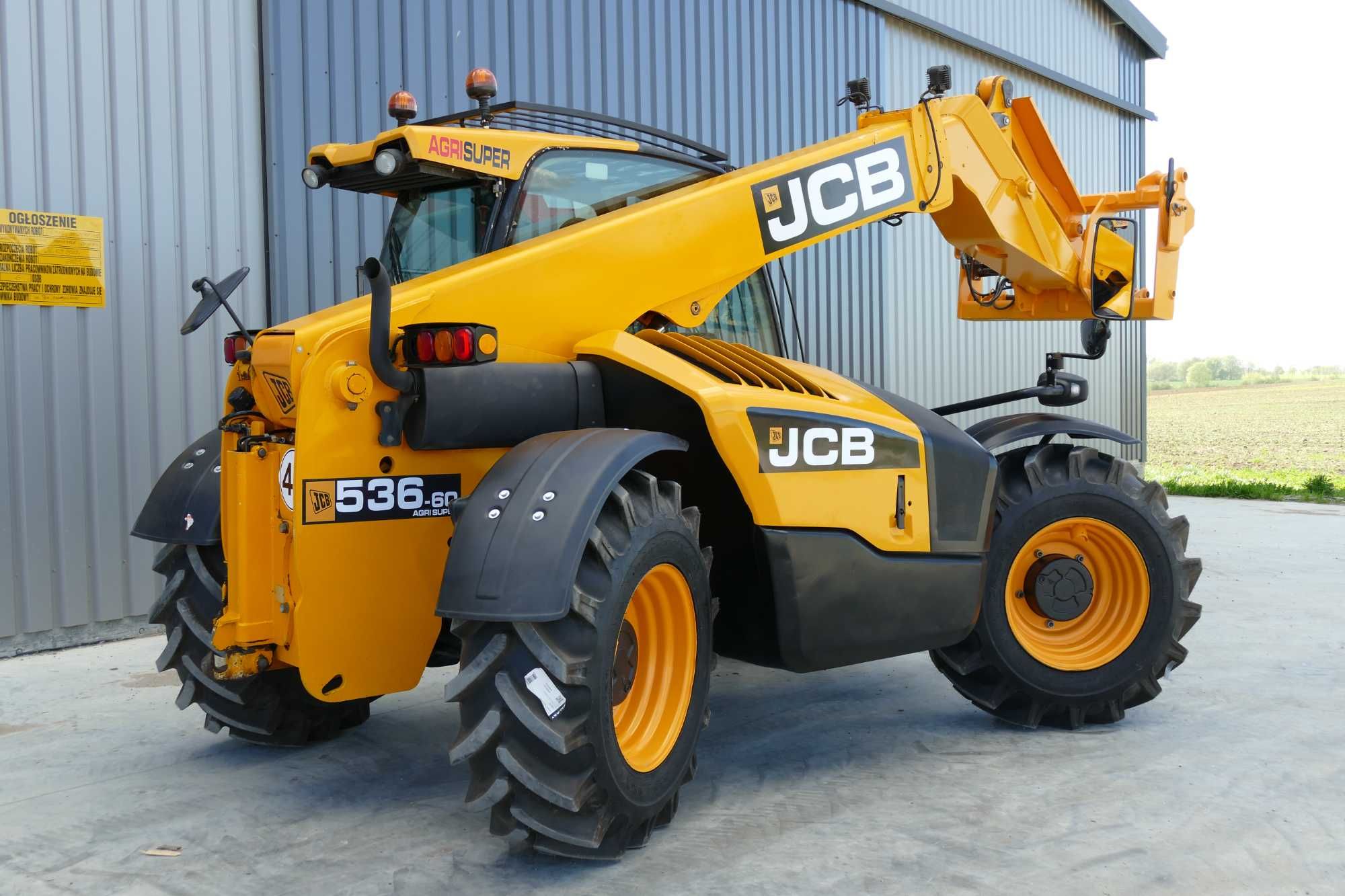 ładowarka teleskopowa jcb 536 60 agri super