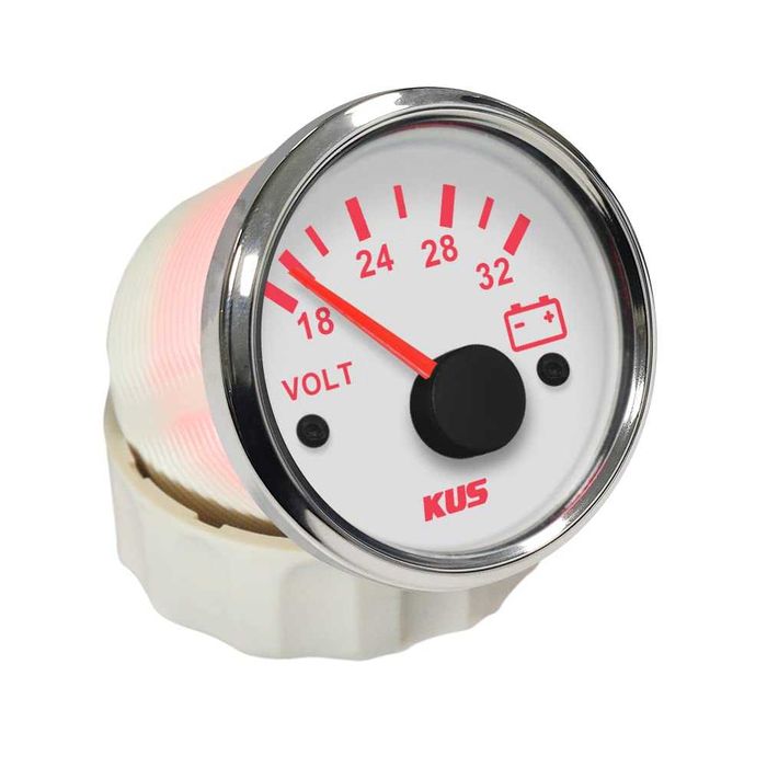 MIERNIK napięcia 12V KUS 52mm uniwersalny NOWE a101